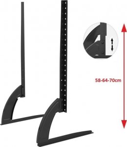 VETOUSON Stojak TV Podstawa do Telewizora Nogi Stopa Uchwyt Wieszak UNIWERSALNY 21