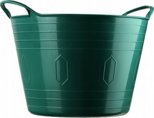 Kosz na pranie Kadax KADAX Kosz Plastikowy Elastyczny Na Pranie Uniwersalny 26L Uchwyty Zielony 8