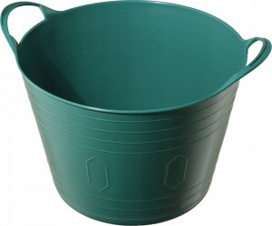 Kosz na pranie Kadax KADAX Kosz Plastikowy Elastyczny Na Pranie Uniwersalny 42L Uchwyty Zielony 7