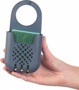 Kadax KADAX Organizer Na Gąbkę Uchwyt Do Zlewu Z Gąbką Kuchenny Ciemny Szary 2