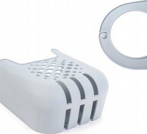 Kadax KADAX Organizer Na Gąbkę Uchwyt Do Zlewu Z Gąbką Kuchenny Przybornik Szary 5