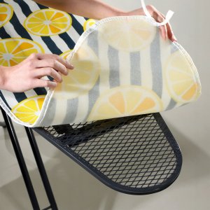 Kadax KADAX Pokrowiec Na Deskę Do Prasowania Podkład Naciągany 126x45 cm Cytryny 2