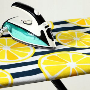 Kadax KADAX Pokrowiec Na Deskę Do Prasowania Podkład Naciągany 126x45 cm Cytryny 4