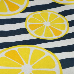 Kadax KADAX Pokrowiec Na Deskę Do Prasowania Podkład Naciągany 126x45 cm Cytryny 5