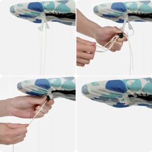 Kadax KADAX Pokrowiec Na Deskę Do Prasowania Podkład 140x50 cm Truskawki 6