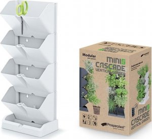 Prosperplast KWIETNIK OGRÓD WERTYKALNY STOJĄCY BIAŁY 2