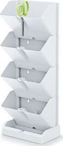 Prosperplast KWIETNIK OGRÓD WERTYKALNY STOJĄCY BIAŁY 4