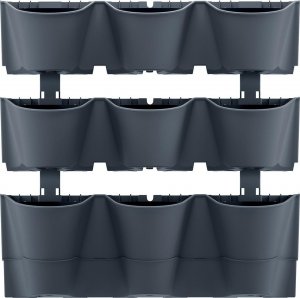 Prosperplast KWIETNIK OGRÓD WERTYKALNY WISZĄCY ANTRACYT 5