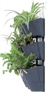 Prosperplast KWIETNIK OGRÓD WERTYKALNY WISZĄCY ANTRACYT 7