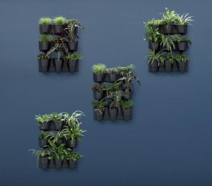 Prosperplast KWIETNIK OGRÓD WERTYKALNY WISZĄCY ANTRACYT 8