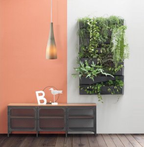 Prosperplast KWIETNIK OGRÓD WERTYKALNY 4SET ANTRACYT 10