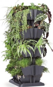 Prosperplast KWIETNIK OGRÓD WERTYKALNY STOJĄCY ANTRACYT 2