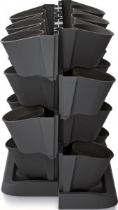 Prosperplast KWIETNIK OGRÓD WERTYKALNY STOJĄCY ANTRACYT 8