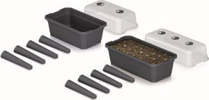 Prosperplast SZKLARNIA STOJĄCA ROZSADNIK RESPANA SET ECOLINE* ANTRACYT 6