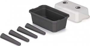 Prosperplast SZKLARNIA STOJĄCA ROZSADNIK RESPANA SET ECOLINE* ANTRACYT 10