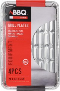 BBQ ALUMINIOWE TACKI NA GRILLA 24x16cm 4SZT 3