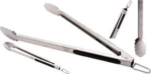 BBQ SZCZYPCE DO GRILLA ZE STALI NIERDZEWNEJ DŁ.38CM 2