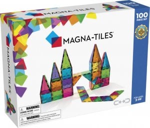 Magna Tiles Magna-Tiles Clear Colours 100 pcs 1