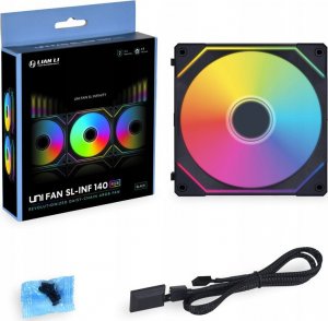 Wentylator Lian Li UNI FAN SL-INF 140 RGB (UF-SLIN140-1B) 6