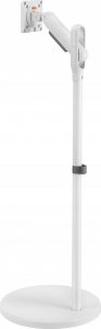 Maclean Mobilny stojak podłogowy na monitor/TV Maclean, sprężyna gazowa, 17"-35", 2-10kg, biały, MC-970W 9
