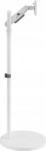 Maclean Mobilny stojak podłogowy na monitor/TV Maclean, sprężyna gazowa, 17"-35", 2-10kg, biały, MC-970W 10