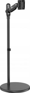 Maclean Mobilny stojak podłogowy na monitor/TV Maclean, sprężyna gazowa, 17"-35", 2-10kg, czarny, MC-970B 1