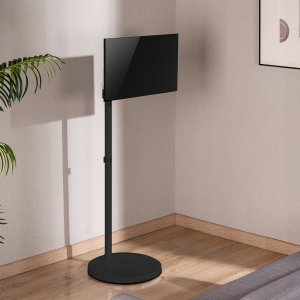 Maclean Mobilny stojak podłogowy na monitor/TV Maclean, sprężyna gazowa, 17"-35", 2-10kg, czarny, MC-970B 2