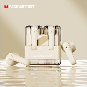 Słuchawki Monster XKT12 beżowe 2