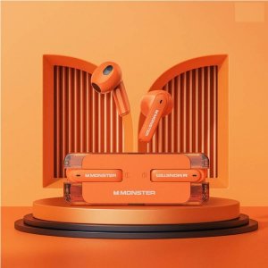 Słuchawki Monster XKT08 TWS pomarańczowe 2