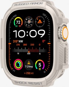 Spigen Spigen Rugged Armor - Obudowa do Apple Watch Ultra 1/2 49 mm (Dune Beige) 3