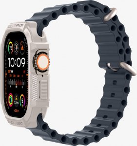 Spigen Spigen Rugged Armor - Obudowa do Apple Watch Ultra 1/2 49 mm (Dune Beige) 10