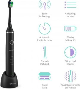 Szczoteczka TrueLife SonicBrush Compact Czarna 3