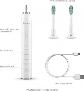 Szczoteczka TrueLife SonicBrush Clean30 Biała 8