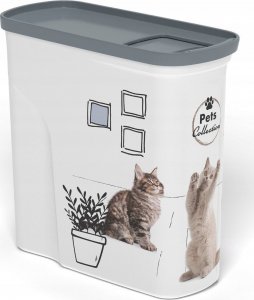Kadax Curver Pojemnik Na Suchą Karmę Żwirek Dla Kota 2L 4