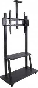 VETOUSON STOJAK do monitora interaktywnego Stojak TV do telewizora 43-86 cali KART-1800A mobilny 15