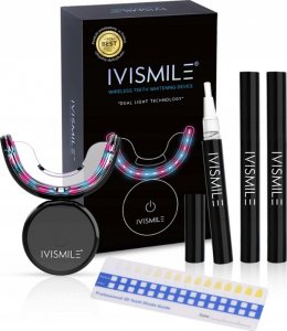 IVISMILE Zestaw do wybielania zębów z lampą LED 2