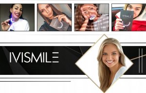 IVISMILE Zestaw do wybielania zębów z lampą LED IVISMILE 5