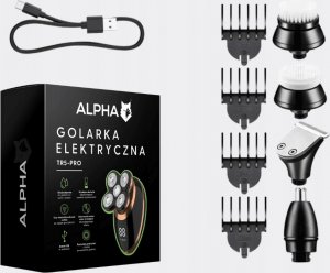 Golarka Alpha GOLARKA MĘSKA TR5-PRO TRYMER MASZYNKA DO BRODY GŁOWY TWARZY WŁOSÓW ALPHA 2