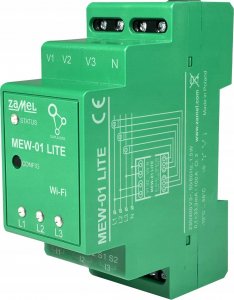 Zamel MONITOR ENERGII ELEKTRYCZNEJ MEW-01/LITE SUPLA TRÓJFAZOWY ZAMEL 3