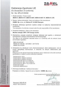 Zamel MONITOR ENERGII ELEKTRYCZNEJ MEW-01/LITE SUPLA TRÓJFAZOWY ZAMEL 7
