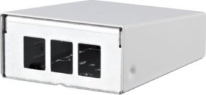 Metz METZ CONNECT Obudowa AP Keystone 3-portowa czysta biel RAL9010 1