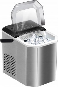 Kostkarka do lodu MPM Mobilna srebrna MKD-04M 2