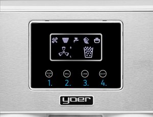 Kostkarka do lodu Yoer KOSTKARKA do lodu 3w1 KRUSZARKA 18kg/24h DYSTRYBUTOR WODY Stal INOX - YOER Ice Breaker IMW03W 6