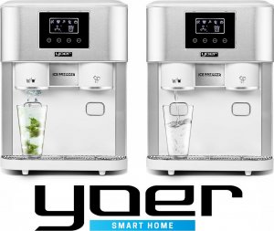 Kostkarka do lodu Yoer KOSTKARKA do lodu 3w1 KRUSZARKA 18kg/24h DYSTRYBUTOR WODY Stal INOX - YOER Ice Breaker IMW03W 7