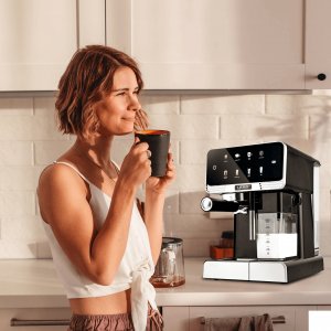 Ekspres ciśnieniowy Yoer Creamo EMF03BK 3