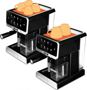 Ekspres ciśnieniowy Yoer Creamo EMF03BK 8