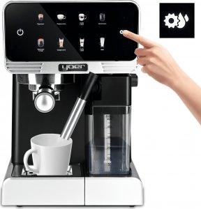 Ekspres ciśnieniowy Yoer Creamo EMF03BK 10