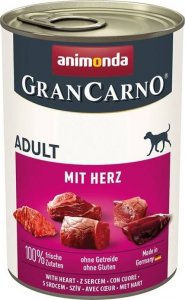Animonda ANIMONDA GranCarno Adult Dog z sercami 400g 1