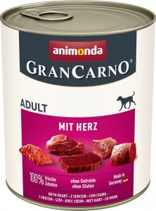 Animonda ANIMONDA GranCarno Adult Dog smak: z sercami 800g 1