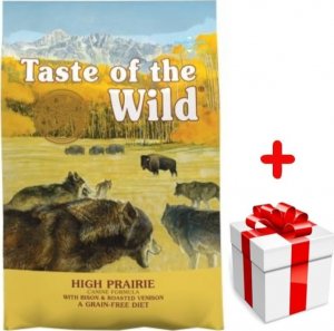 Taste of the Wild TASTE OF THE WILD High Prairie 12,2kg + niespodzianka dla psa GRATIS! 1